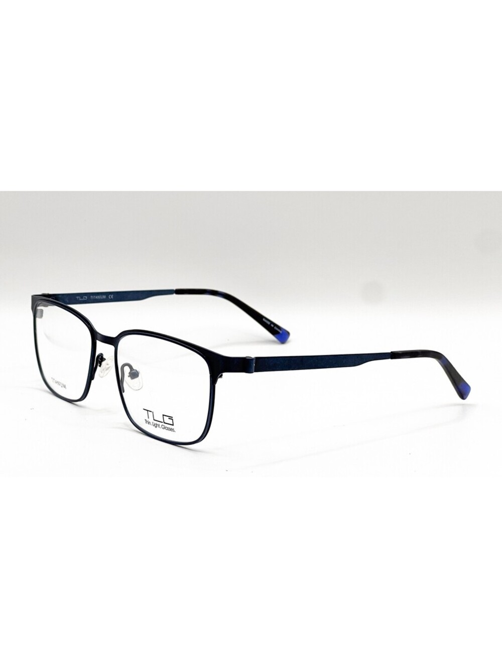 NEW TLG NU034 C03 NAVY AUTHENTIC EYEGLASSES 54-16